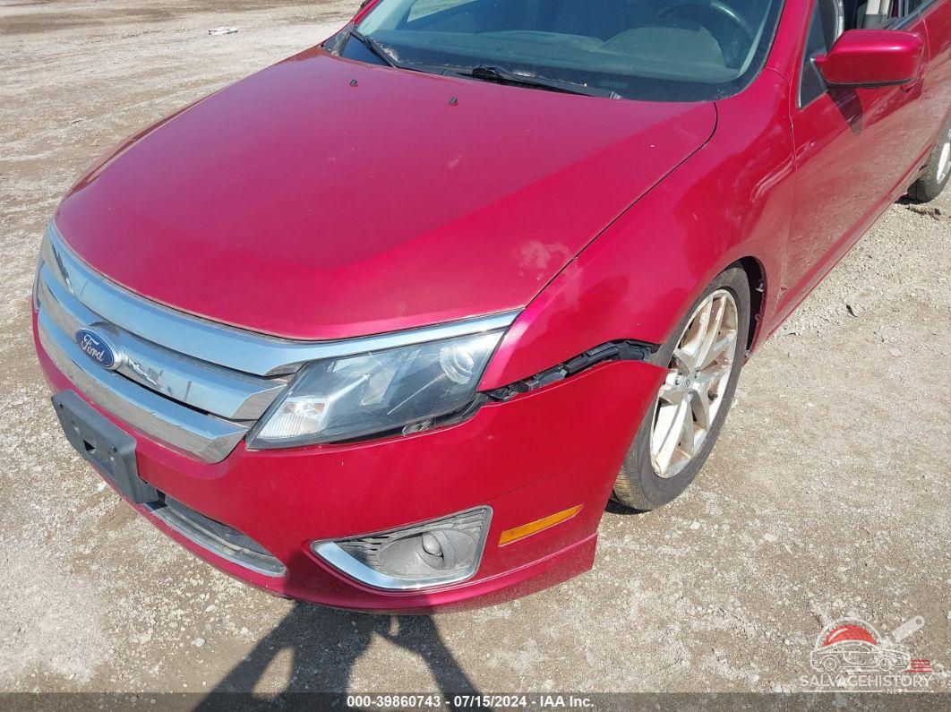 3FAHP0JGXBR188822 2011 FORD FUSION photo no. 6