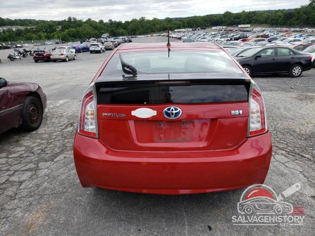 JTDKN3DU4D0346549 2013 TOYOTA PRIUS photo no. 6