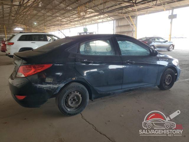 KMHCT4AE0DU574887 2013 HYUNDAI ACCENT photo no. 3