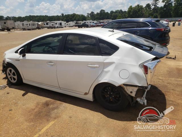JTDKN3DU1D0338523 2013 TOYOTA PRIUS photo no. 2