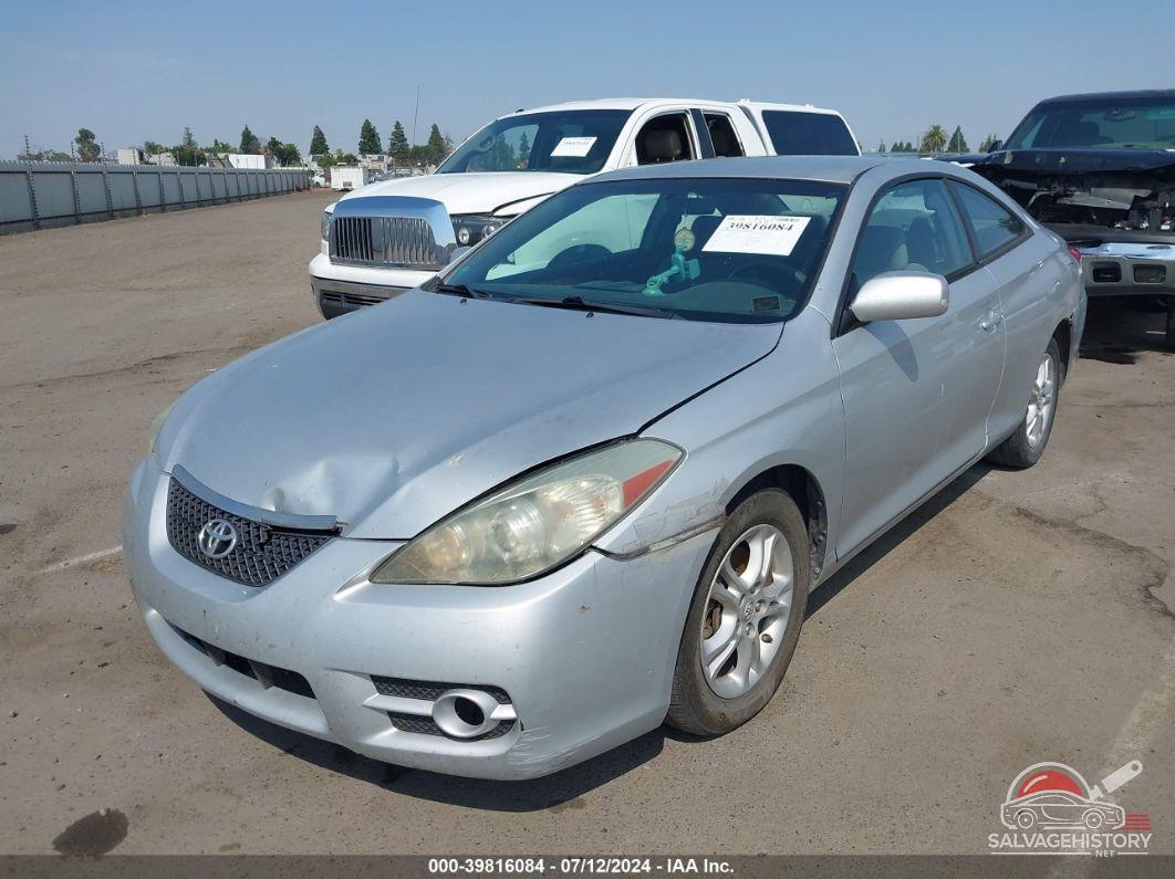 4T1CE30P87U756204 2007 TOYOTA CAMRY SOLARA photo no. 2