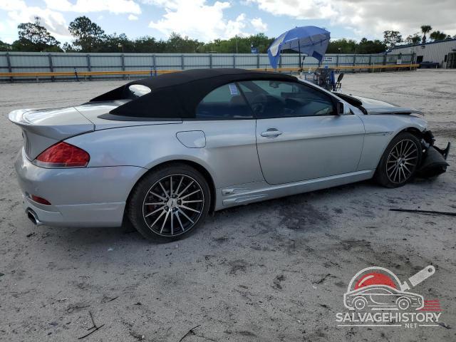 WBAEK13446CN76036 2006 BMW 6 SERIES photo no. 3