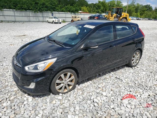 KMHCU5AE1EU190329 2014 HYUNDAI ACCENT photo no. 1