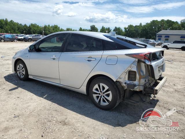 JTDKARFU4J3068015 2018 TOYOTA PRIUS photo no. 2