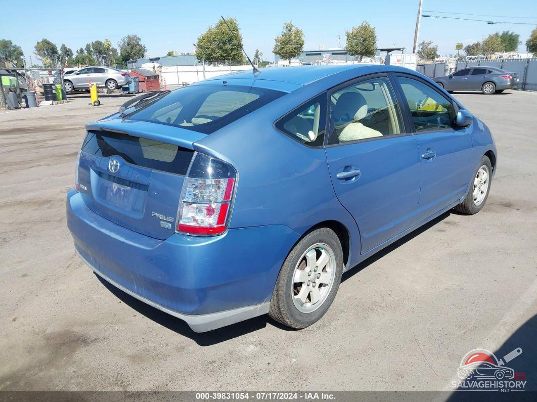 JTDKB20U057025710 2005 TOYOTA PRIUS photo no. 4
