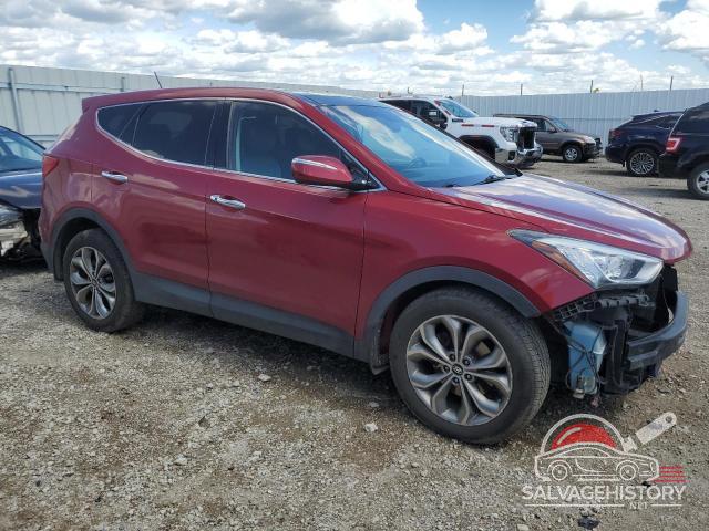 5XYZUDLA8DG085466 2013 HYUNDAI SANTA FE photo no. 4