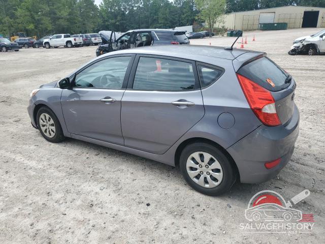 KMHCT5AE3GU264839 2016 HYUNDAI ACCENT photo no. 2
