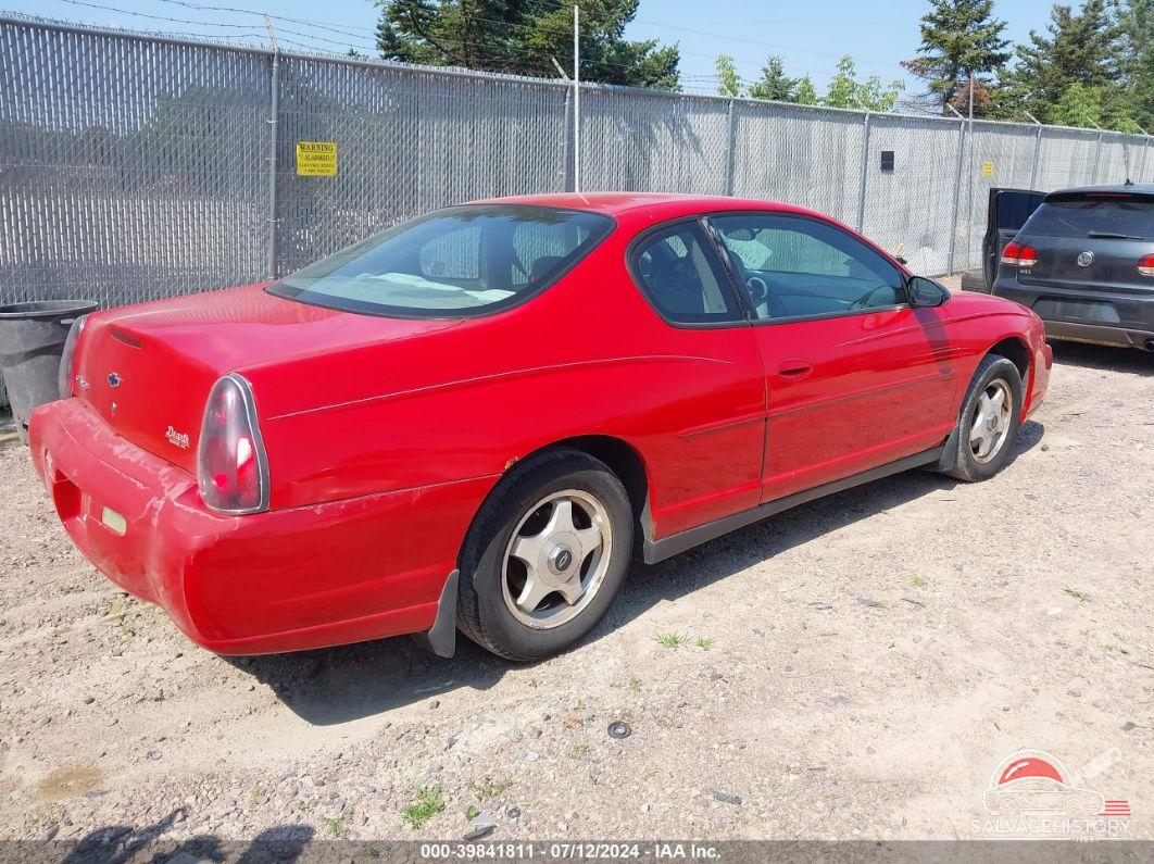 2G1WW12E849344493 2004 CHEVROLET MONTE CARLO photo no. 4