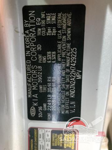 KNDJN2A22H7429225 2017 KIA SOUL photo no. 13