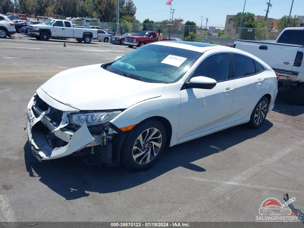 2HGFC2F85GH564082 2016 HONDA CIVIC photo no. 2