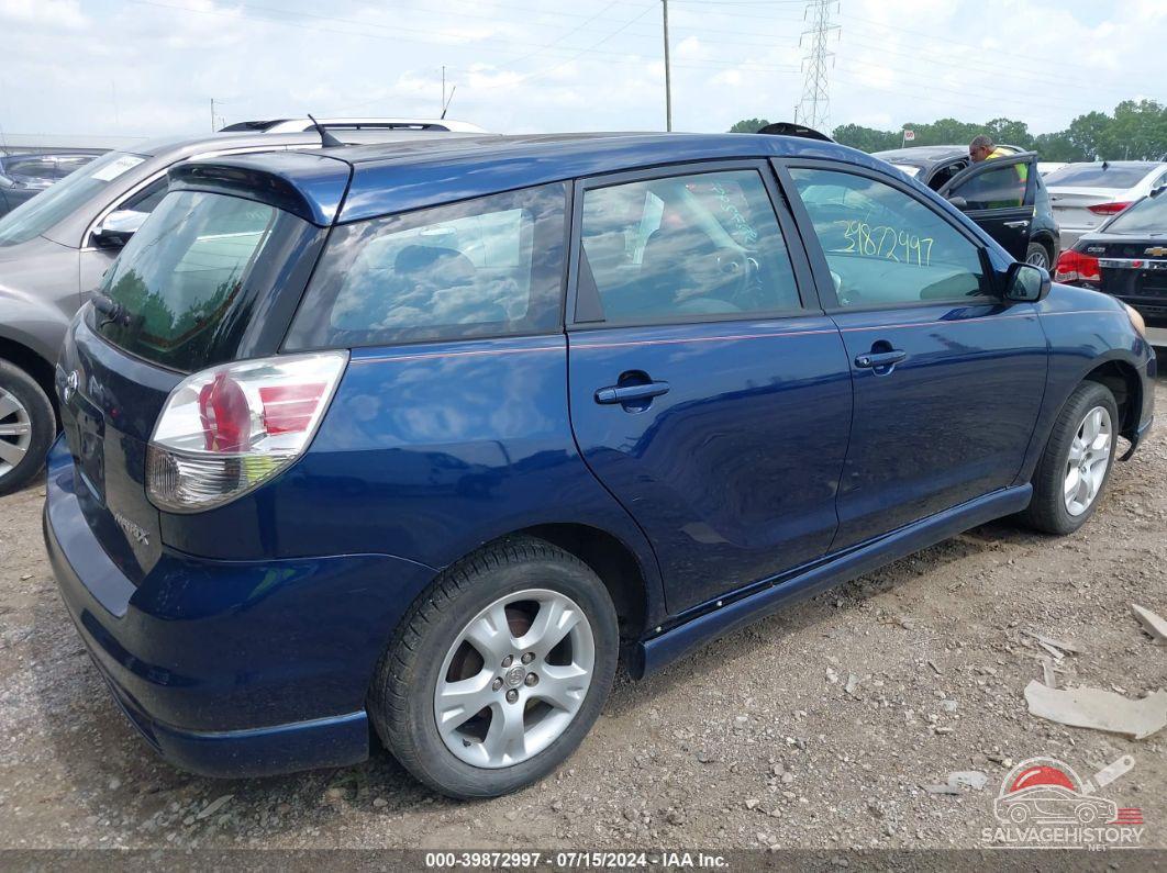 2T1KR32E37C638901 2007 TOYOTA MATRIX photo no. 4