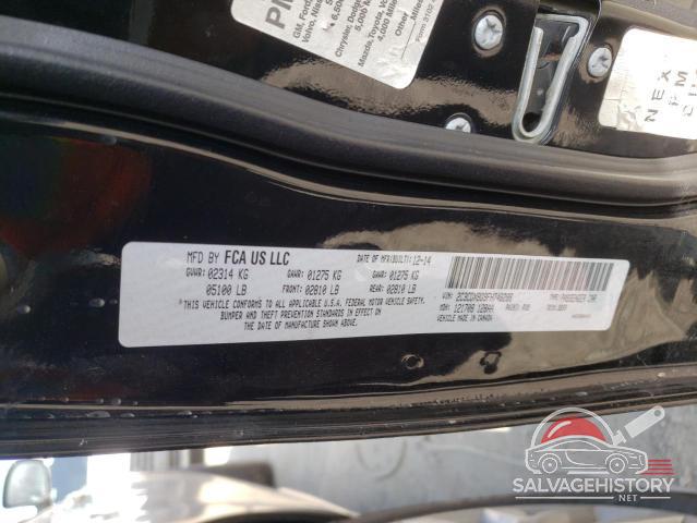 2C3CDXBG9FH748288 2015 DODGE CHARGER photo no. 13