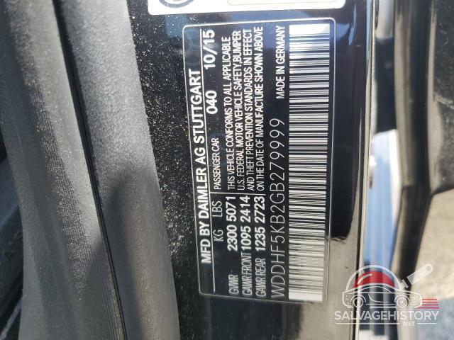WDDHF5KB2GB279999 2016 MERCEDES-BENZ E-CLASS photo no. 12