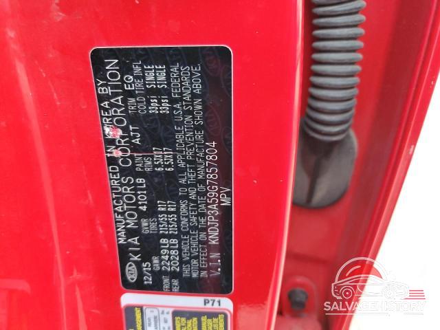 KNDJP3A59G7857804 2016 KIA SOUL photo no. 12