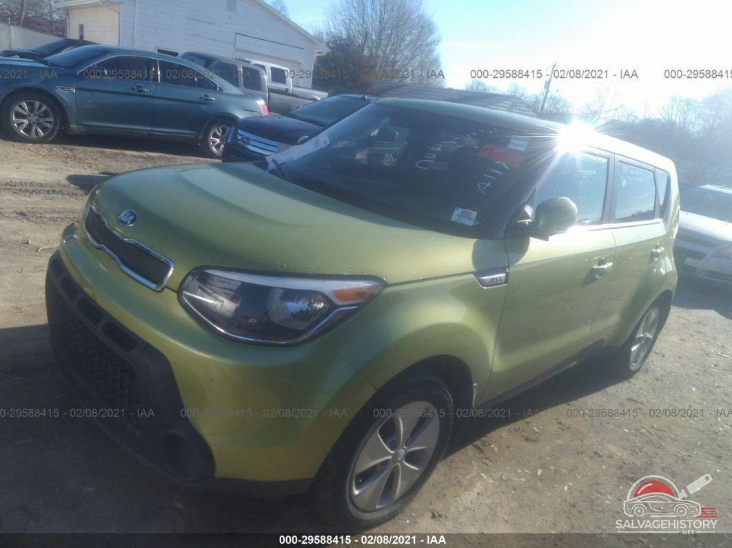 KNDJN2A27G7872338 2016 KIA SOUL photo no. 2