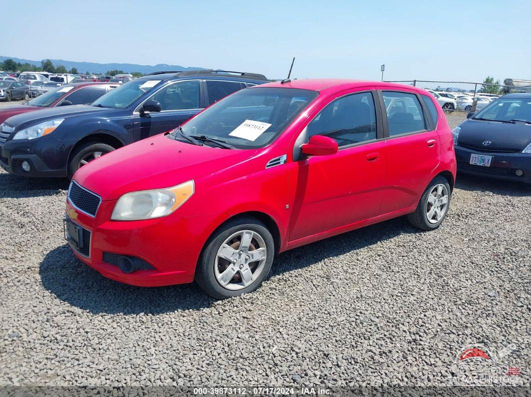 KL1TD66E09B651631 2009 CHEVROLET AVEO photo no. 2