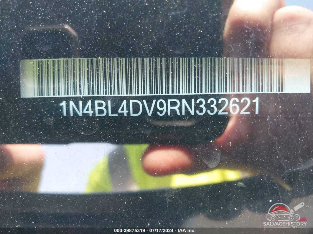 1N4BL4DV9RN332621 2024 NISSAN ALTIMA photo no. 9