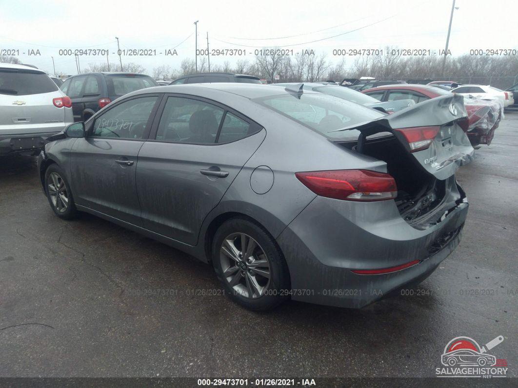 KMHD84LFXJU443179 2018 HYUNDAI ELANTRA photo no. 3