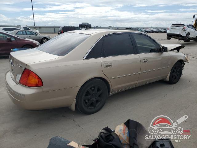 4T1BF28B91U181405 2001 TOYOTA AVALON photo no. 3