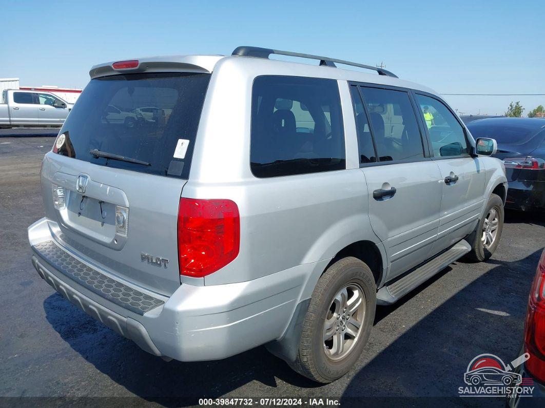 2HKYF18443H562389 2003 HONDA PILOT photo no. 4
