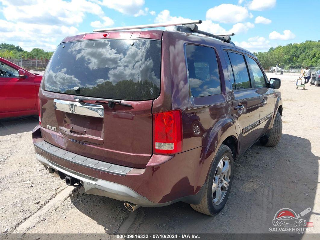 5FNYF3H50CB040572 2012 HONDA PILOT photo no. 4