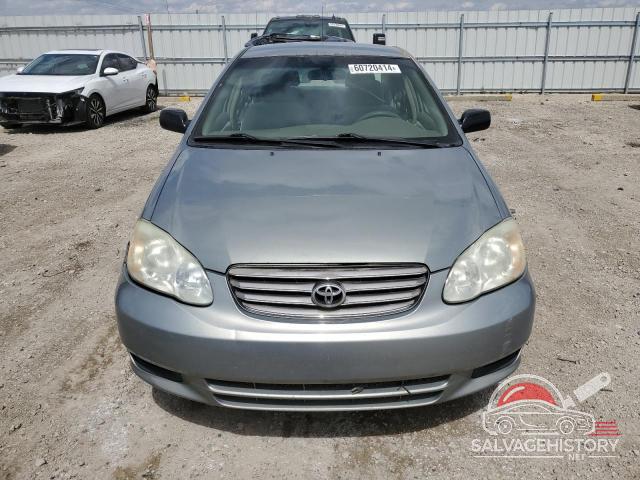 2T1BR32E64C829594 2004 TOYOTA COROLLA photo no. 5