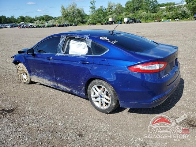 1FA6P0H78G5117397 2016 FORD FUSION photo no. 2