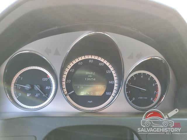 WDDGF8BB7BR181662 2011 MERCEDES-BENZ C-CLASS photo no. 9