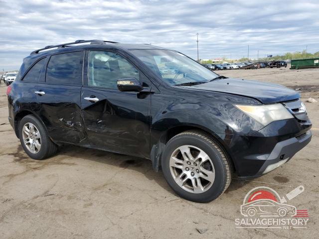 2HNYD28267H517814 2007 ACURA MDX photo no. 4