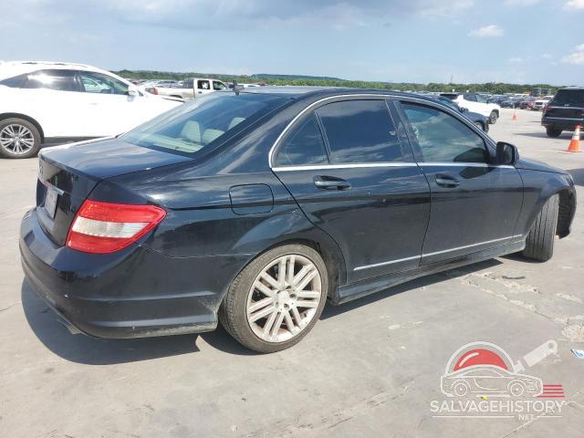 WDDGF54X39R052531 2009 MERCEDES-BENZ C-CLASS photo no. 3