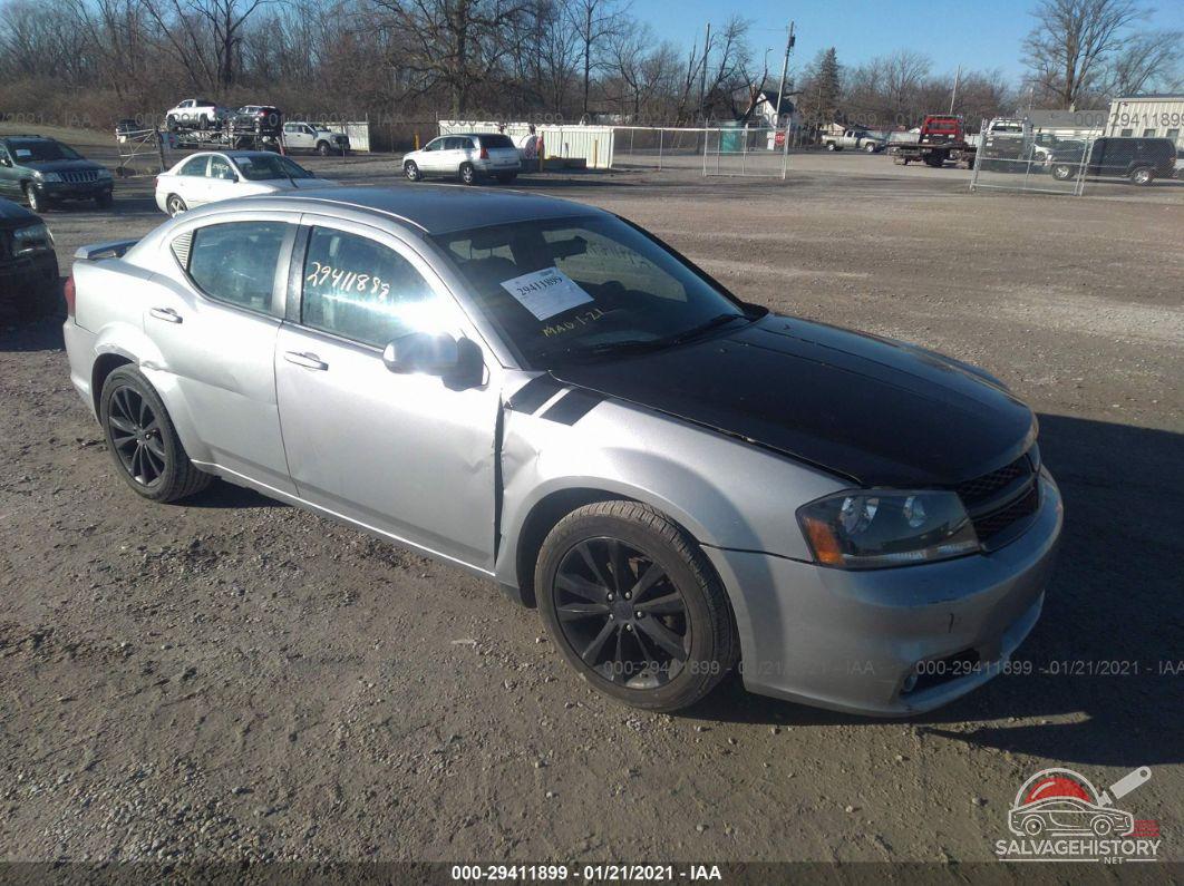 1C3CDZCB6DN667266 2013 DODGE AVENGER photo no. 8