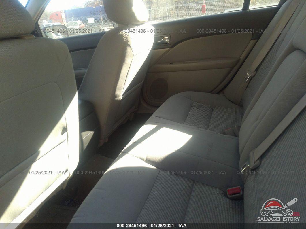 3FAHP0HA9BR340154 2011 FORD FUSION photo no. 8