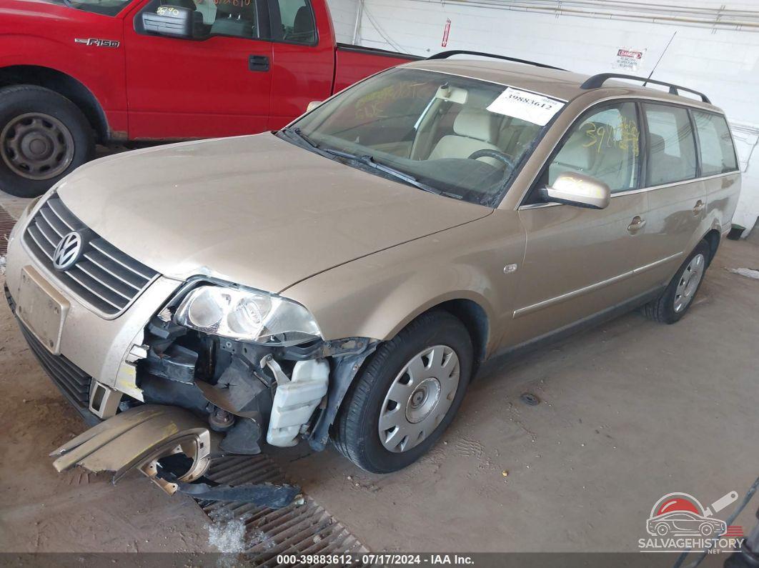 WVWND63B53E120281 2003 VOLKSWAGEN PASSAT photo no. 2