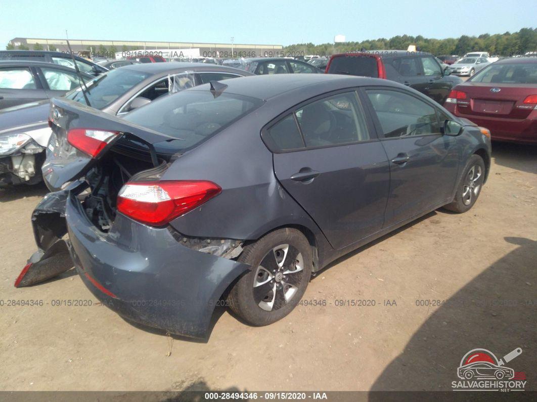KNAFX4A65F5363046 2015 KIA FORTE photo no. 4