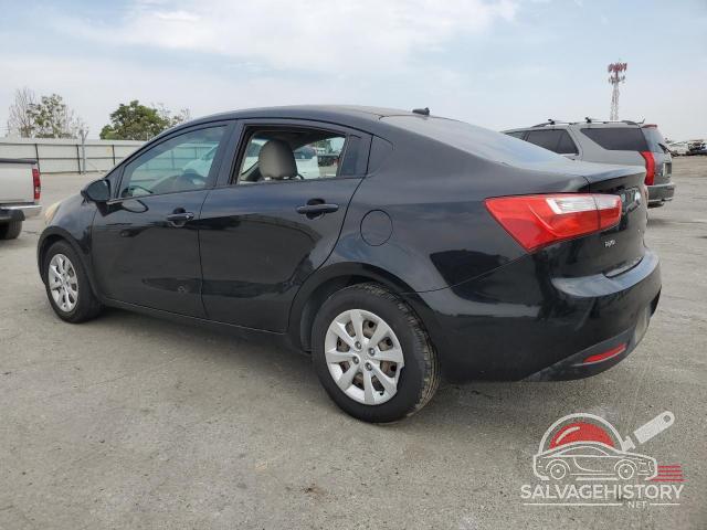 KNADM4A37D6231550 2013 KIA RIO photo no. 2