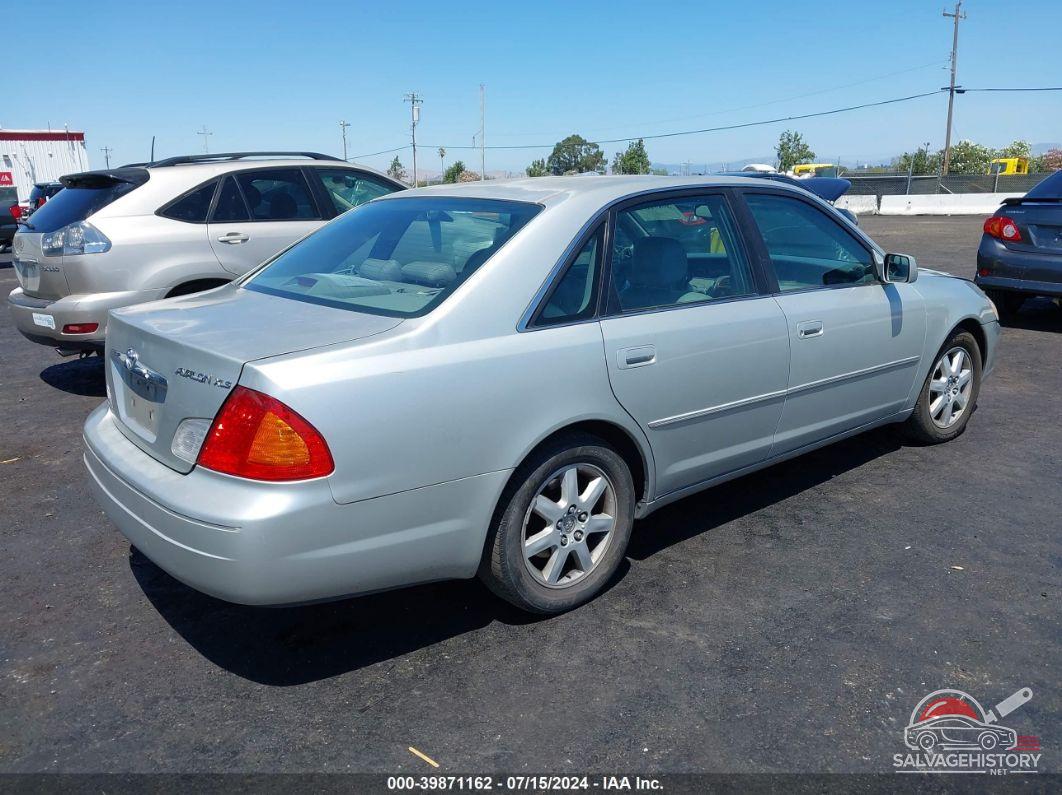 4T1BF28B21U117948 2001 TOYOTA AVALON photo no. 4