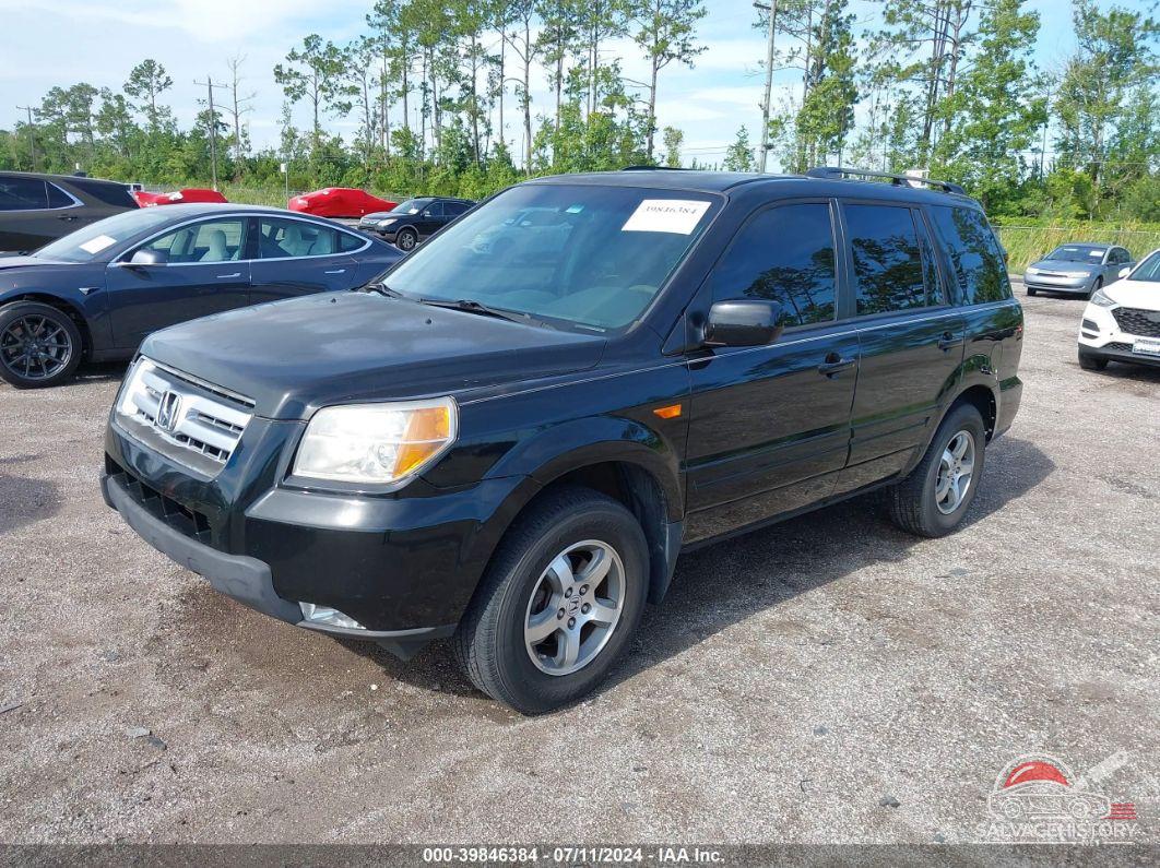 5FNYF28467B026912 2007 HONDA PILOT photo no. 2