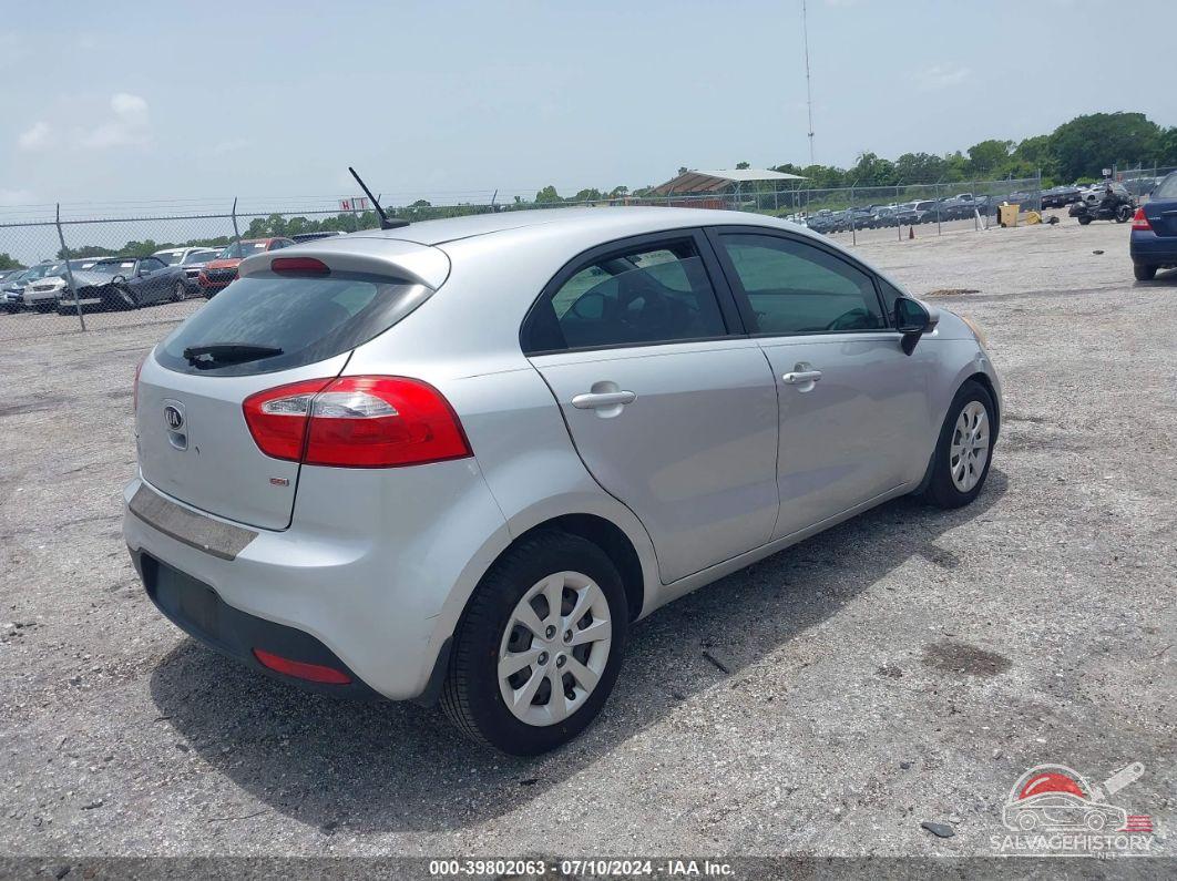 KNADM5A31D6200221 2013 KIA RIO photo no. 4