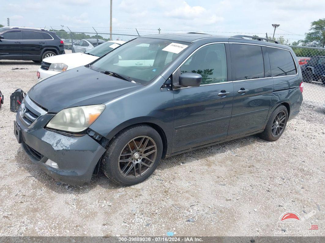 5FNRL38825B076788 2005 HONDA ODYSSEY photo no. 2
