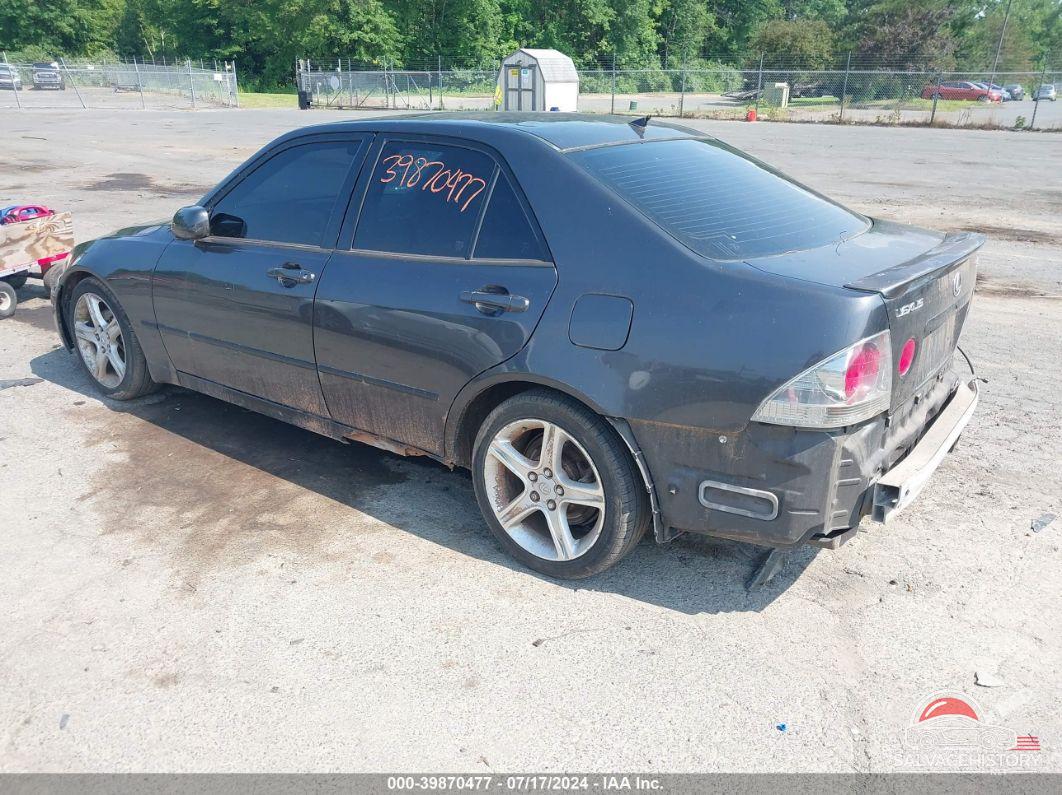 JTHBD182910029473 2001 LEXUS IS 300 photo no. 3