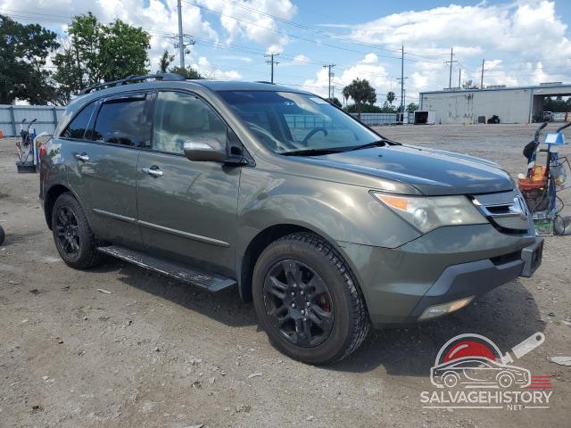 2HNYD28487H526323 2007 ACURA MDX photo no. 4