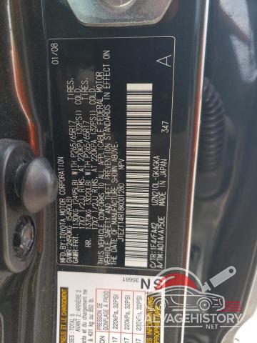 JTEZT14R18K001280 2008 TOYOTA 4RUNNER photo no. 13