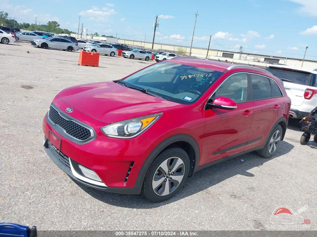 KNDCC3LCXH5077811 2017 KIA NIRO photo no. 2