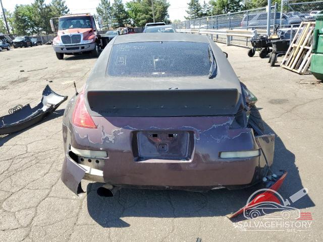 JN1AZ34D83T116741 2003 NISSAN 350Z photo no. 6