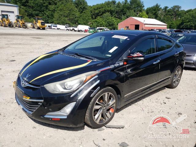 KMHDH4AEXEU111954 2014 HYUNDAI ELANTRA photo no. 7