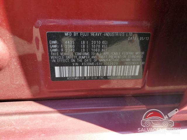 4S3BMBJ68E3002029 2014 SUBARU LEGACY photo no. 12