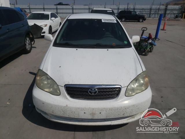 1NXBR32E86Z602893 2006 TOYOTA COROLLA photo no. 5