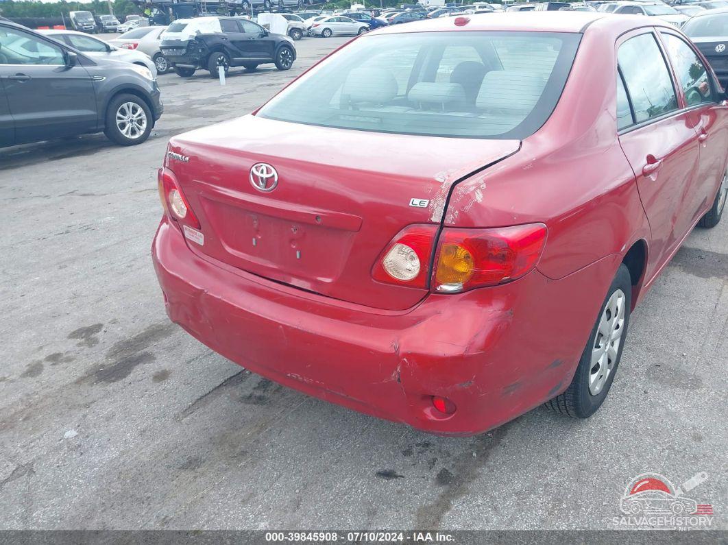 1NXBU40E29Z079897 2009 TOYOTA COROLLA photo no. 6