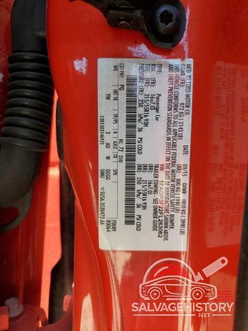 1FADP3F22FL263062 2015 FORD FOCUS photo no. 12