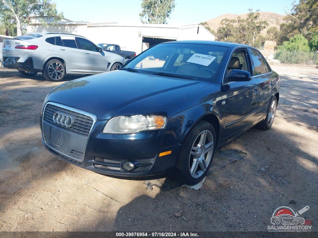 WAUAF78E17A084228 2007 AUDI A4 photo no. 2